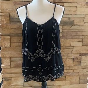 BKE Boutique embellished tank top